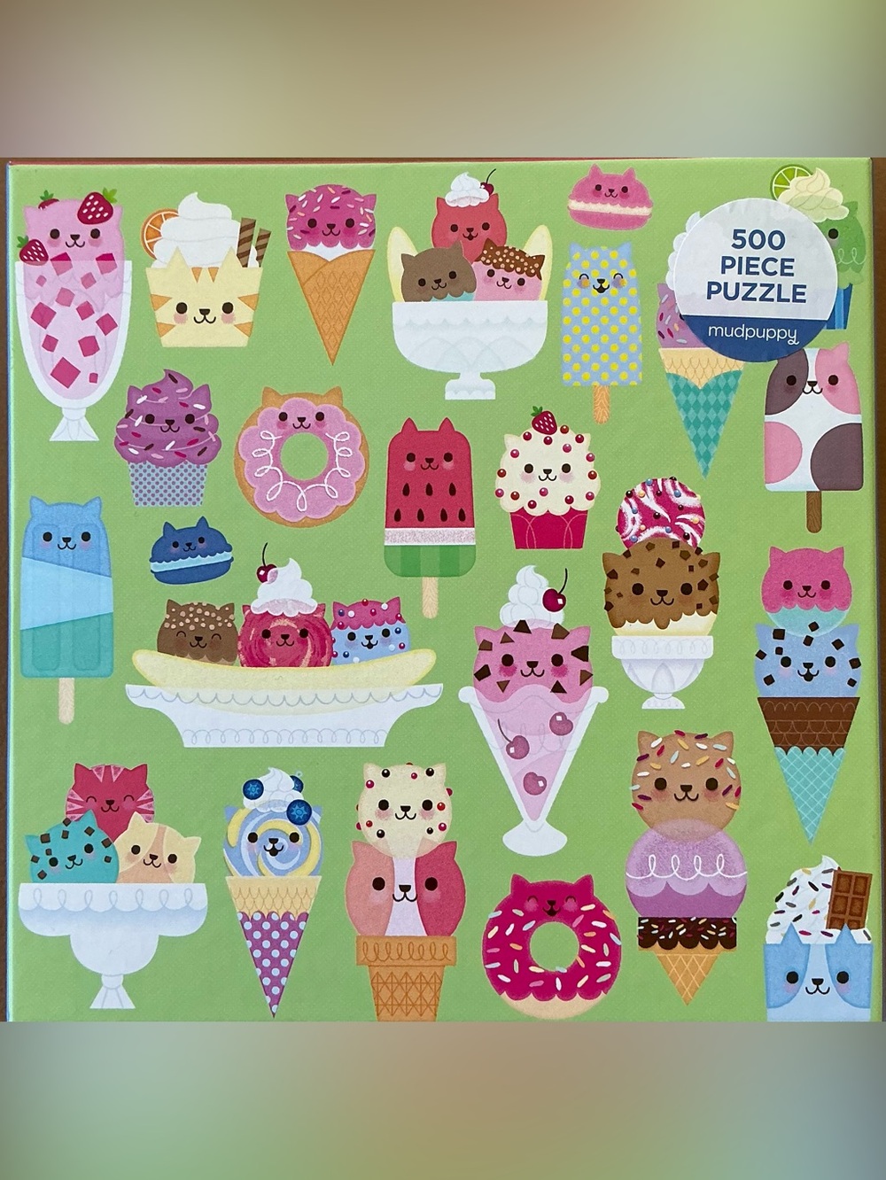 Mudpuppy “Cat Cafe” 500 piece puzzle